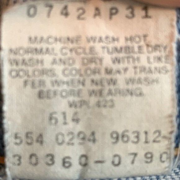 Vintage Levi Bermuda Shorts Rare Orange Label Vintage Made in the USA - Picture 11 of 16